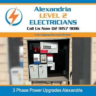 3 phase power upgrade and electrical meter installation in Alexandria