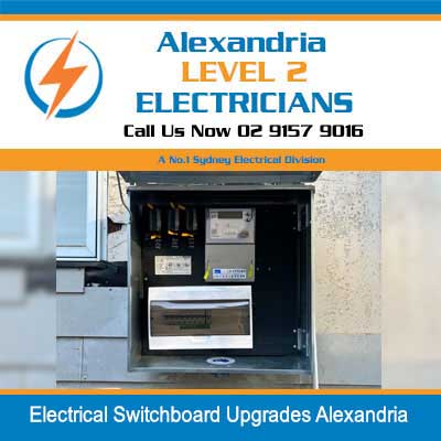 Electrical switchboard upgrade with new meters and safety switches in Alexandria